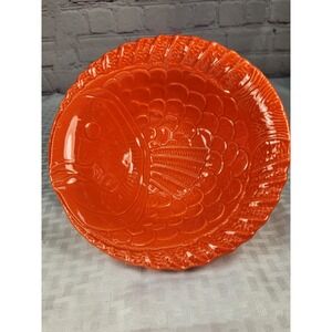 Arlington Designs Embossed Orange Fish VIBRANT & Festive Bowl Chips, Salads